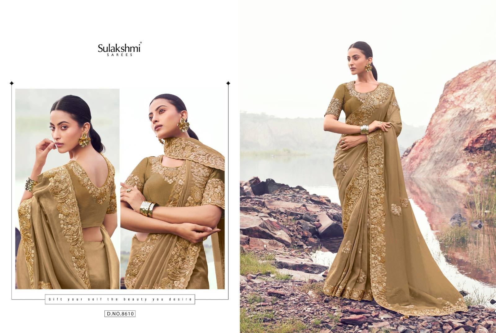 Varenya By Sulakshmi 8601 To 8614 Series Indian Traditional Wear Collection Fancy Colorful Party Wear Zari Weaving Saree At Wholesale Price